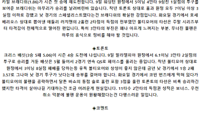5월 16일 01:35 MLB 볼티모어 : 토론토 MLB분석