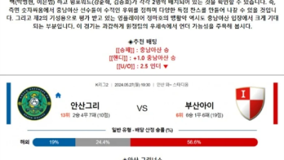 5월 27일 K리그2 2경기