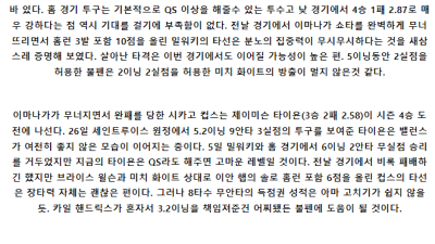 5월31일 밀워키 시카고컵스 MLB프로야구분석 해외스포츠