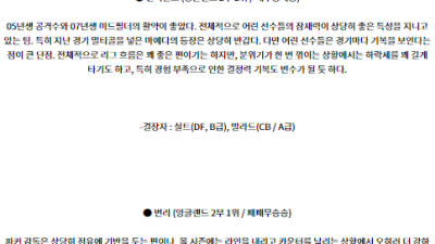 8월24일 잉글랜드챔피언쉽 선더랜드 번리 해외축구분석 스포츠분석
