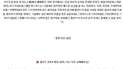 9월9일 UEFA 네이션스리그 크로아티아 폴란드 해외축구분석 스포츠분석