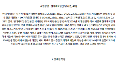 9월25일 KOVO 컵 대한항공 현대캐피탈 국내배구분석 스포츠분석