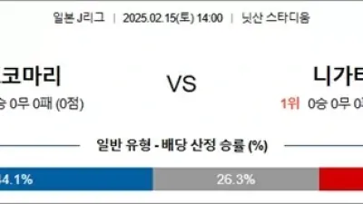 2월 15일 J1리그 6경기