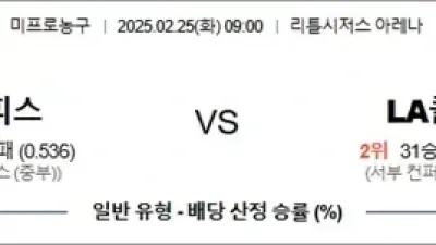 2월 25일 NBA 8경기