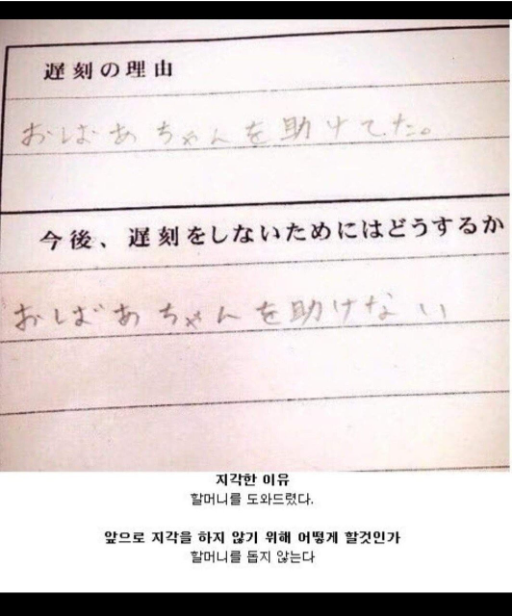 학교에 지각한 이유와 그 대처법을 말해봐.png