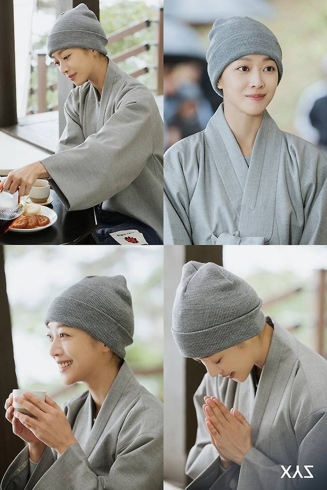 스님 역할 맡은 조보아 최근.jpg