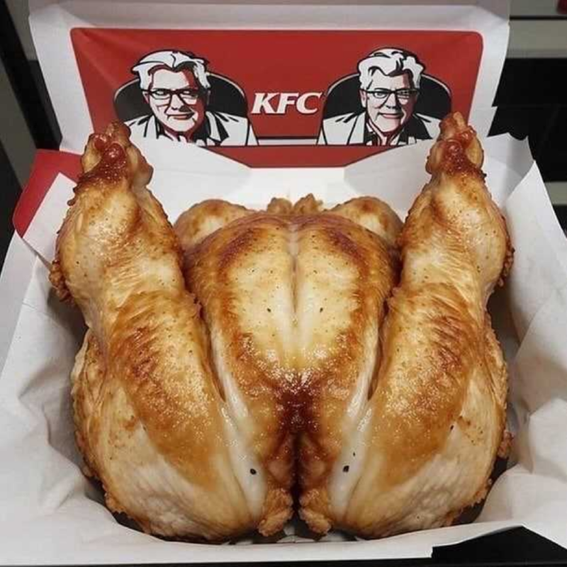 KFC 치킨이 뭔가 요상하다 .png