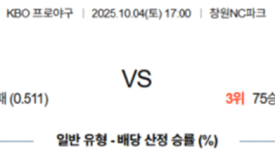 10월 4일 KBO 1경기