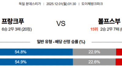 12월 1일 분데스리가 2경기