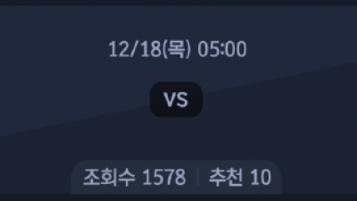 12월 18일 KNVB Beker Cup 1경기