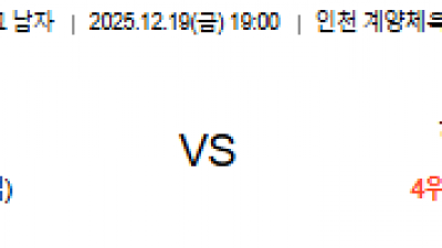 12월 19일 V리그 남자 1경기