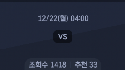 12월 22일 아프리카 네이션스컵 1경기
