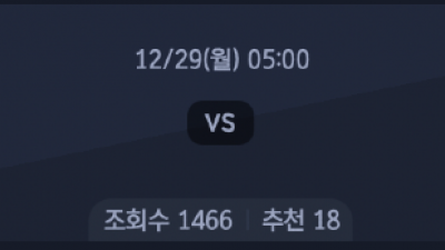 12월 29일 아프리카 네이션스컵 3경기