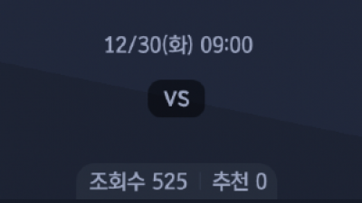12월 30일 NBA 11경기