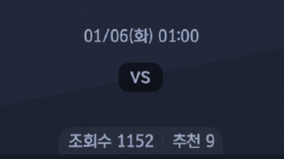 1월 6일 아프리카 네이션스 컵 2경기