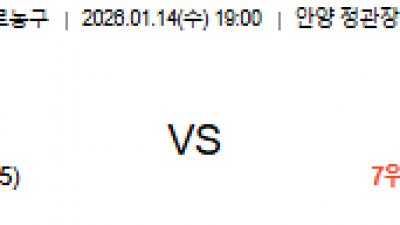 1월 14일 KBL 2경기