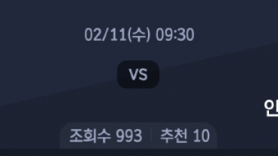 2월 11일 NBA 4경기
