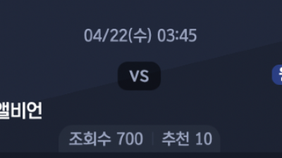 4월 22일 잉글랜드 챔피온쉽 8경기