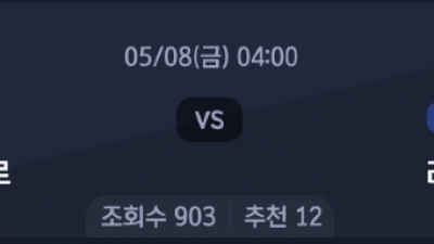 5월 8일 UEFA 컨버런스 리그 2경기