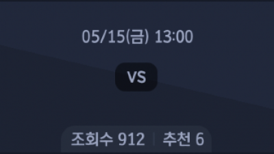 5월 15일 NPB 6경기