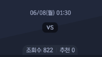 6월 8일 축구 국가대표 친선경기 4경기
